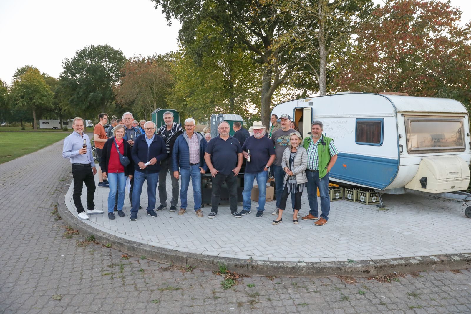 Schiffsanleger Petershagen Heisterholz Eingangsbereich
