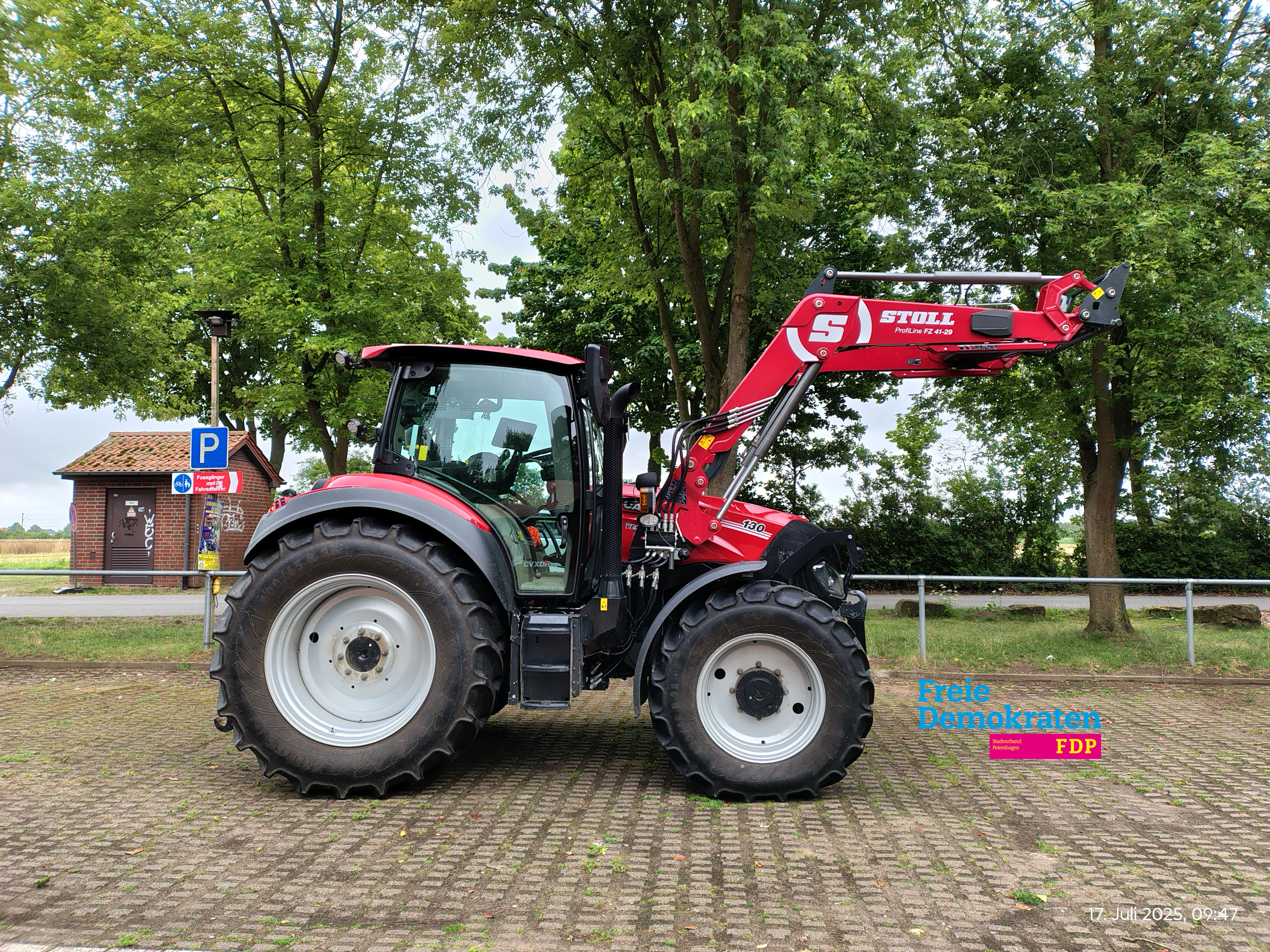 Trecker Case IH Vestrum 130